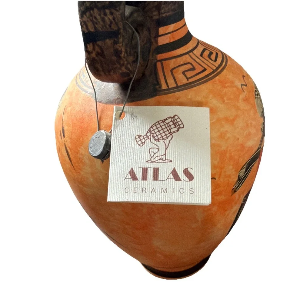 Ancient Greek‎ Amphora Style Vase 9